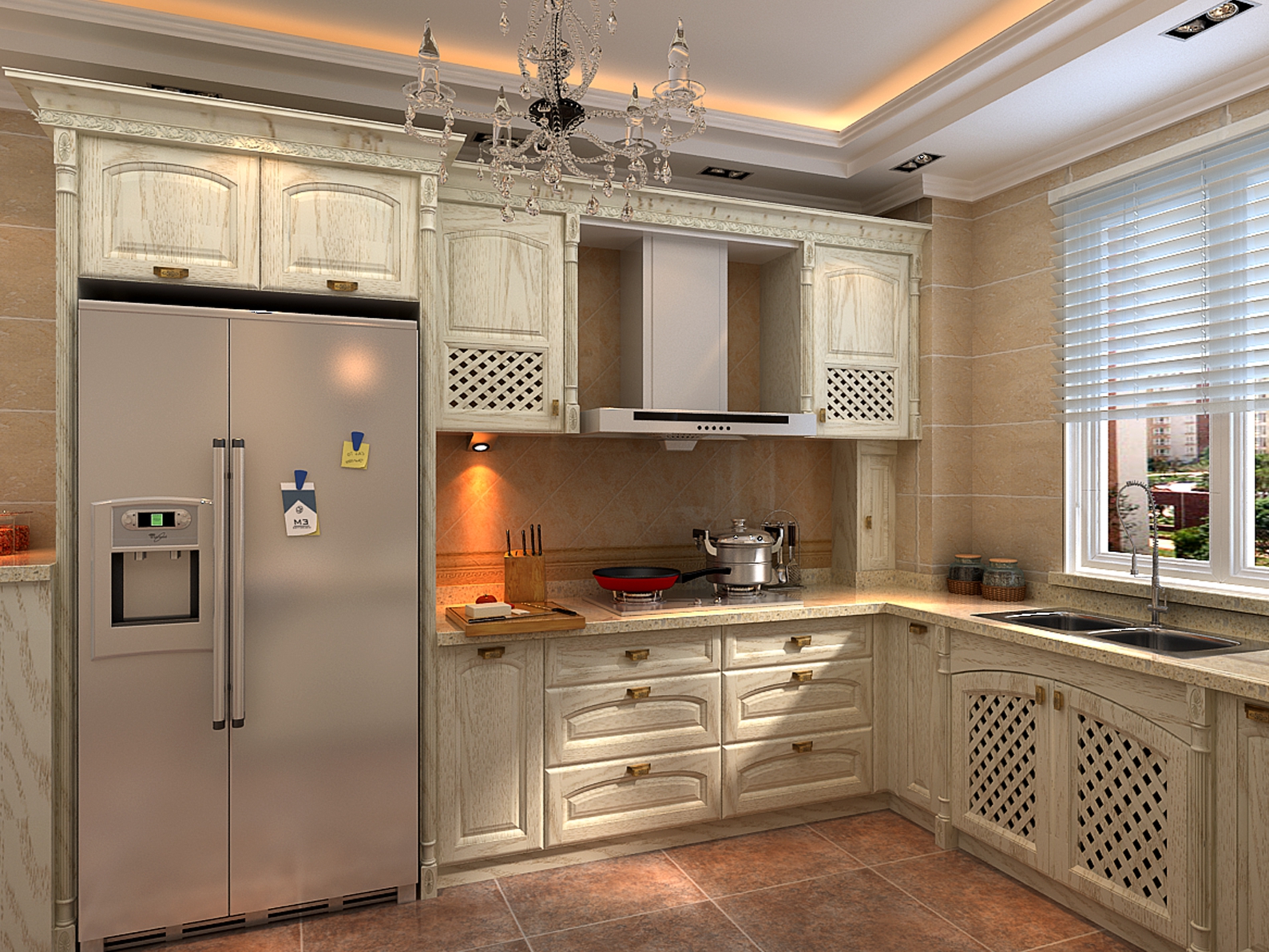 欧式风格厨房特点 欧式风格厨房效果图 - 装修保障网