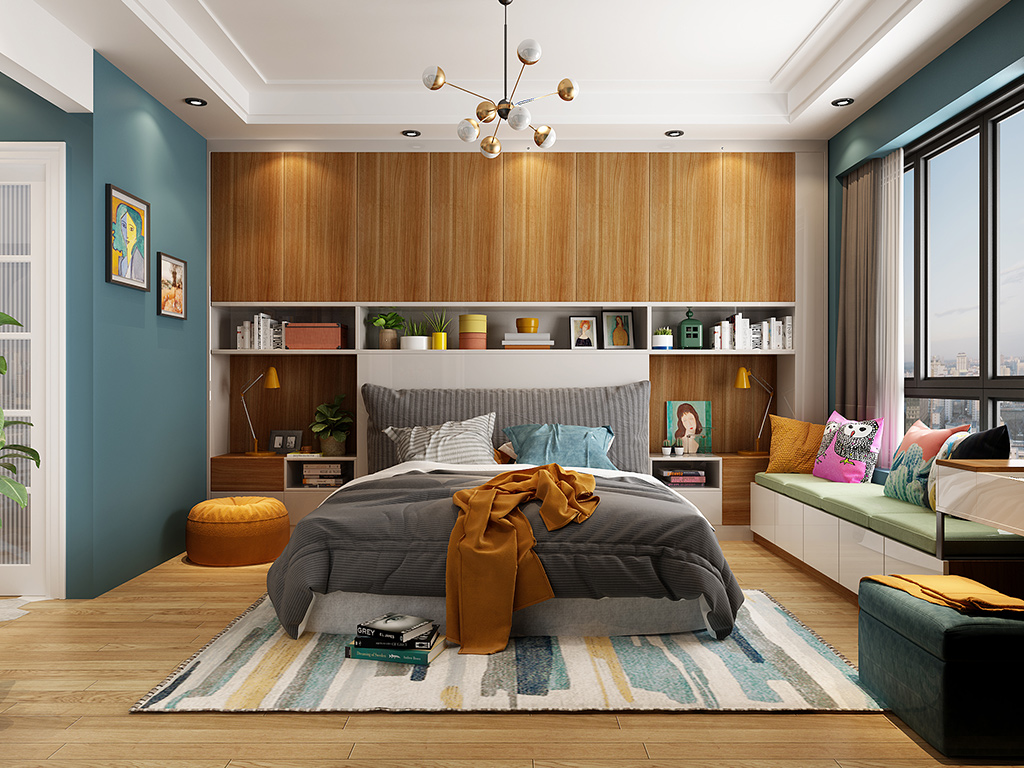 现代风格卧室家具